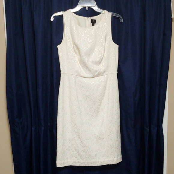 Worthing sheath dress size 6 damask - Picture 1 of 4